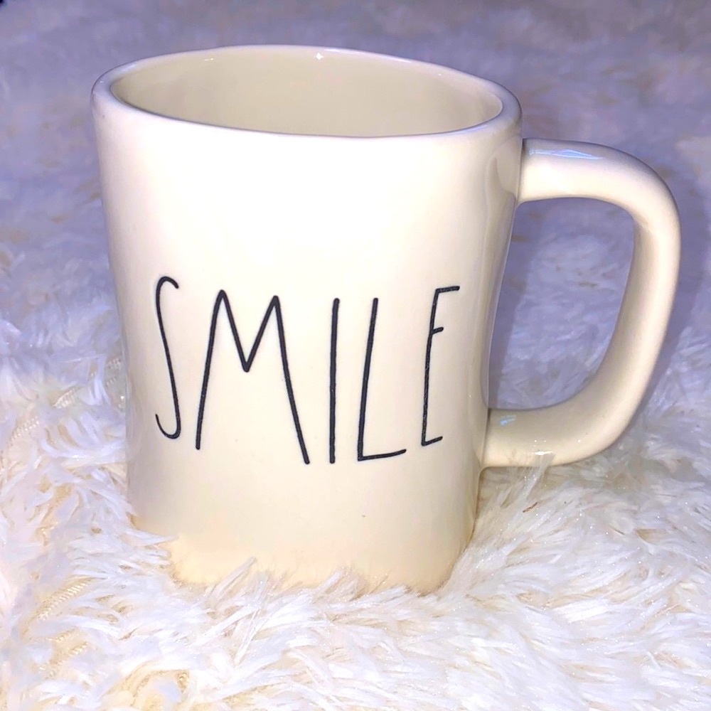 Rae Dunn Smile Coffee Mug